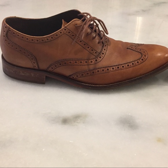 EUC Cole Haan Williams Wing II British Tan Size 12 - Picture 5 of 8